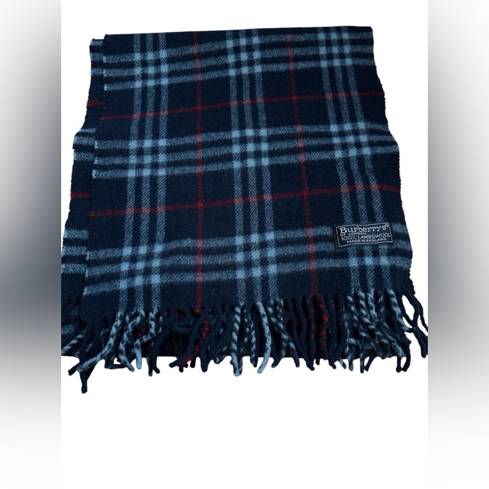 Burberry’s of London blue scarf - Picture 2 of 5